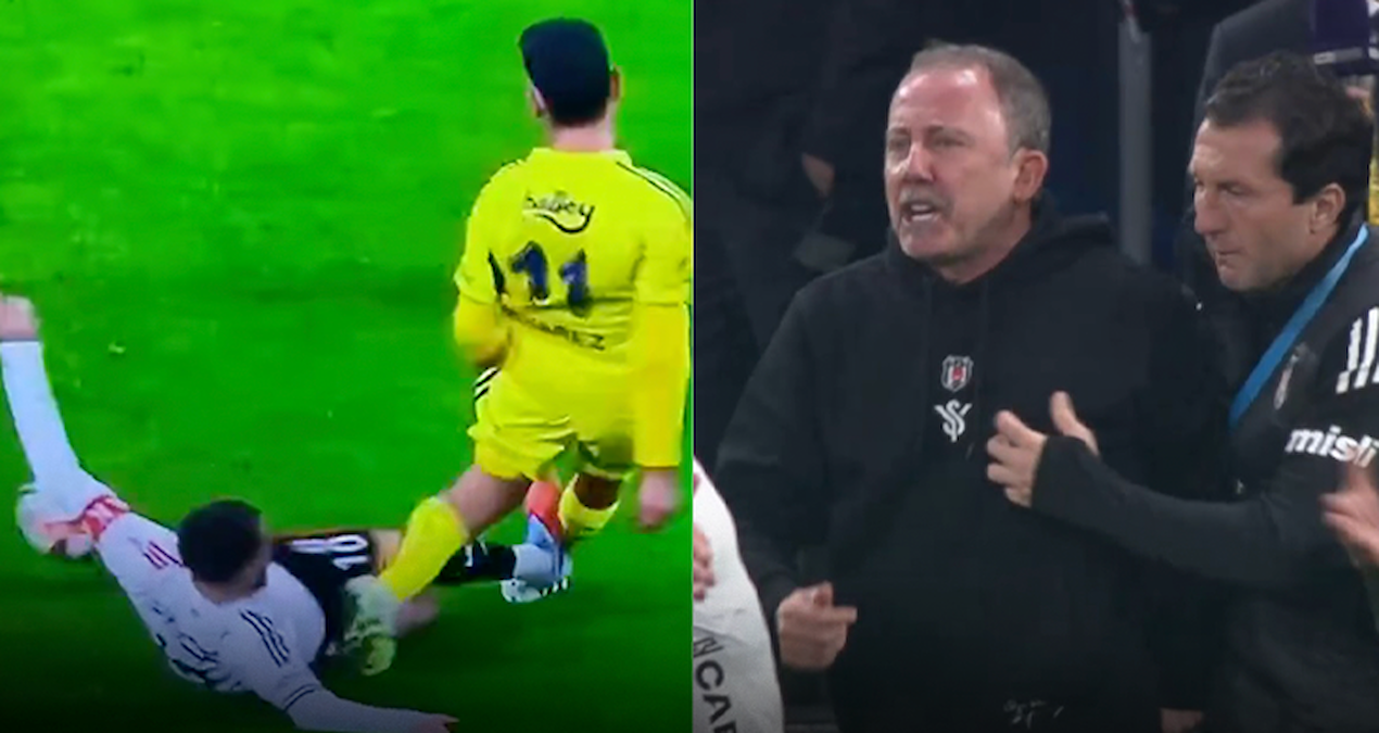 Derbidə dava düşdü, Sergen Yalçın əsəbiləşdi